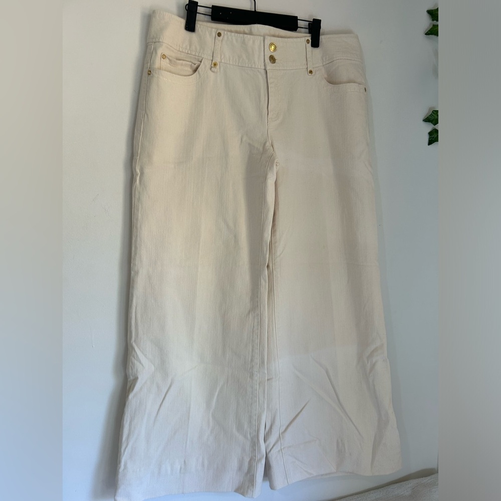 Women's Cream Jeans